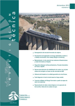 Vía Libre Técnica e Invesyigación Ferroviaria - Número 5, diciembre 2012