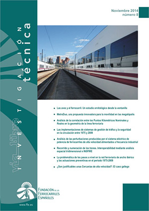 Vía Libre Técnica e Invesyigación Ferroviaria - Número 8, noviembre 2014